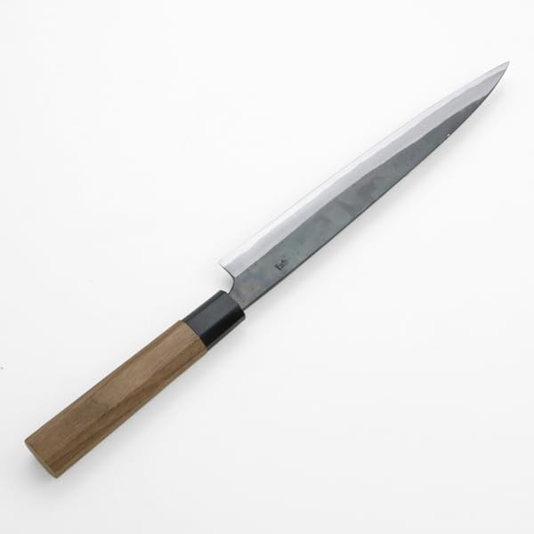 Amazon｜包丁 刺身 柳刃 元兼「極上」鍛造黒打両刃 柳刃包丁210mm｜柳